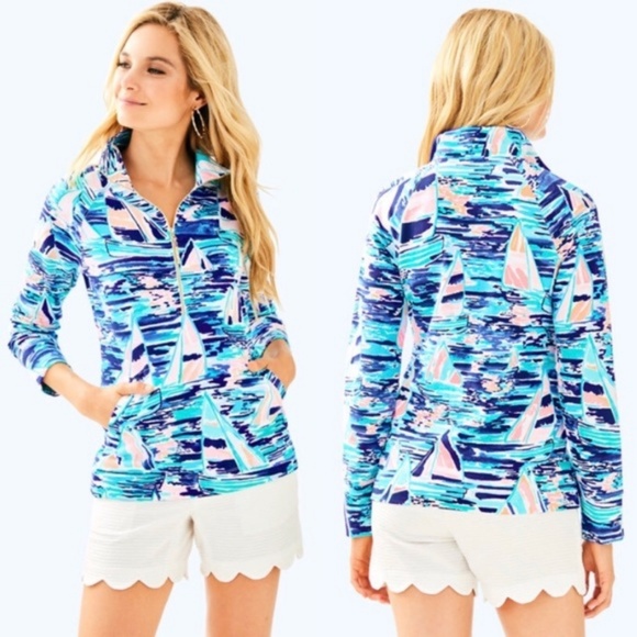 Lilly Pulitzer Pier Pressure Popover - Picture 2 of 5